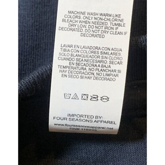 SUNA Mens Anaheim Resort District Graphic T Shirt Size M Blue Short Sleeve - Picture 5 of 5